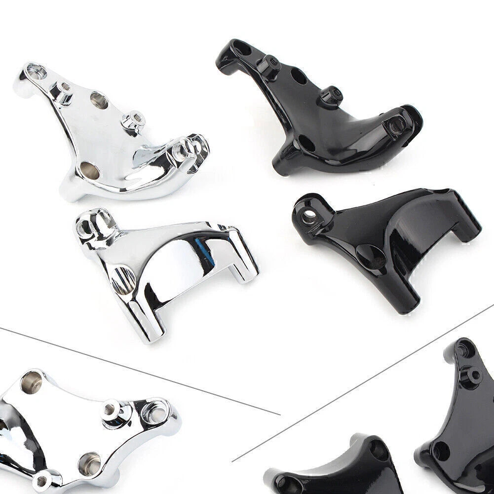 2X Rear Footrest Peg Mount Bracket for Harley Sportster XL1200C (2014–2021)
