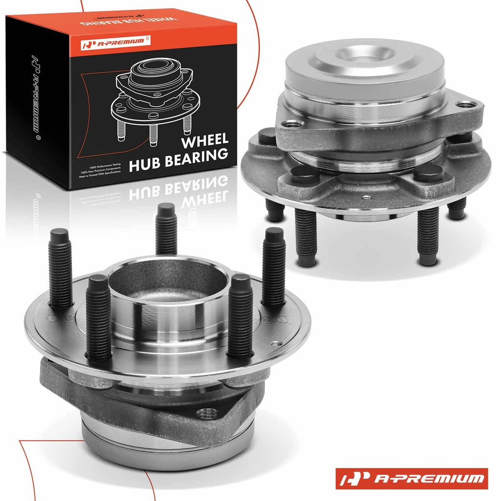 2X Rear Wheel Hub & Bearing Assembly for Chevy Malibu (2016–2022)