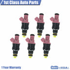 Set of 6 Fuel Injectors for Dodge Ram 1500, Dakota (1997–2004)