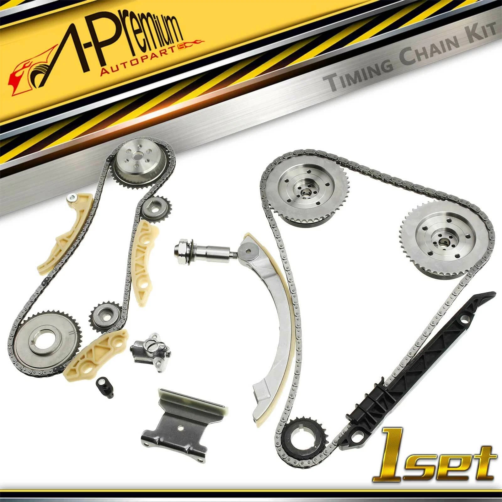 Timing Chain Kit for Chevrolet Equinox, Malibu, GMC Terrain (2010–2017)