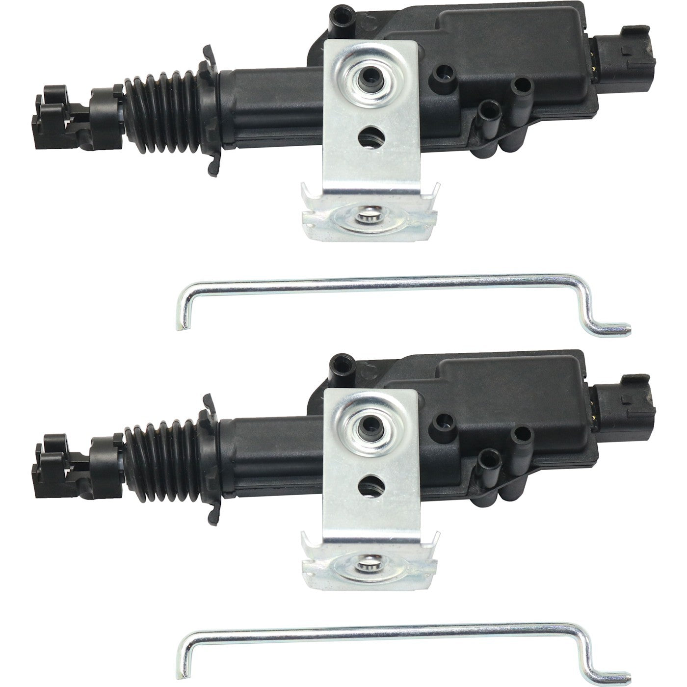 Set of 2 Door Lock Actuators for Rear Driver & Passenger Side