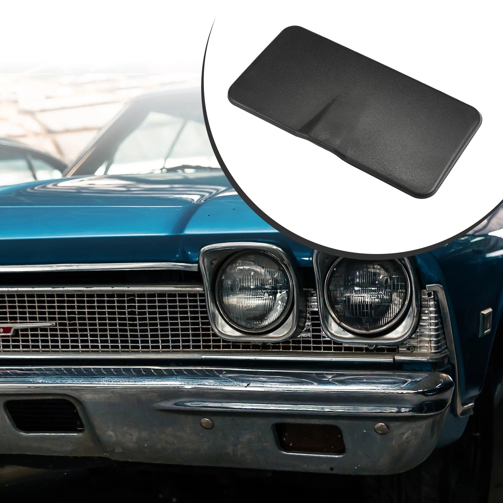 Sun Visor Vanity Mirror Cover for Chevrolet Corvette C6 (2005–2013) 899267