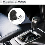 Gear Shift Knob Cover for Subaru Impreza (2017–2023) Pebbled Black Grey