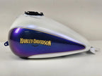Gas Fuel Tank for Harley Electra Glide (2010) 61356-10DBW White Ice Black Pearl