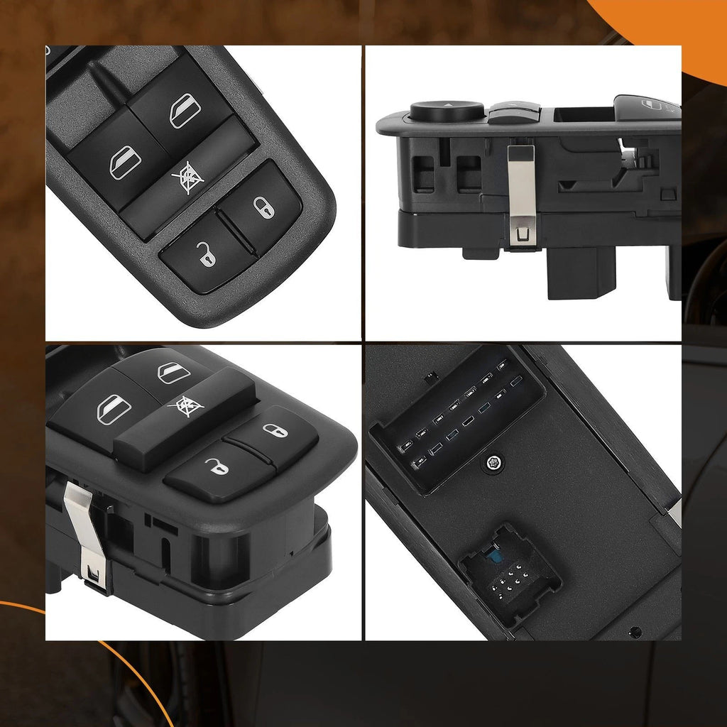 Power Window Switch Front Driver Side for Dodge Grand Caravan (2012–2015)