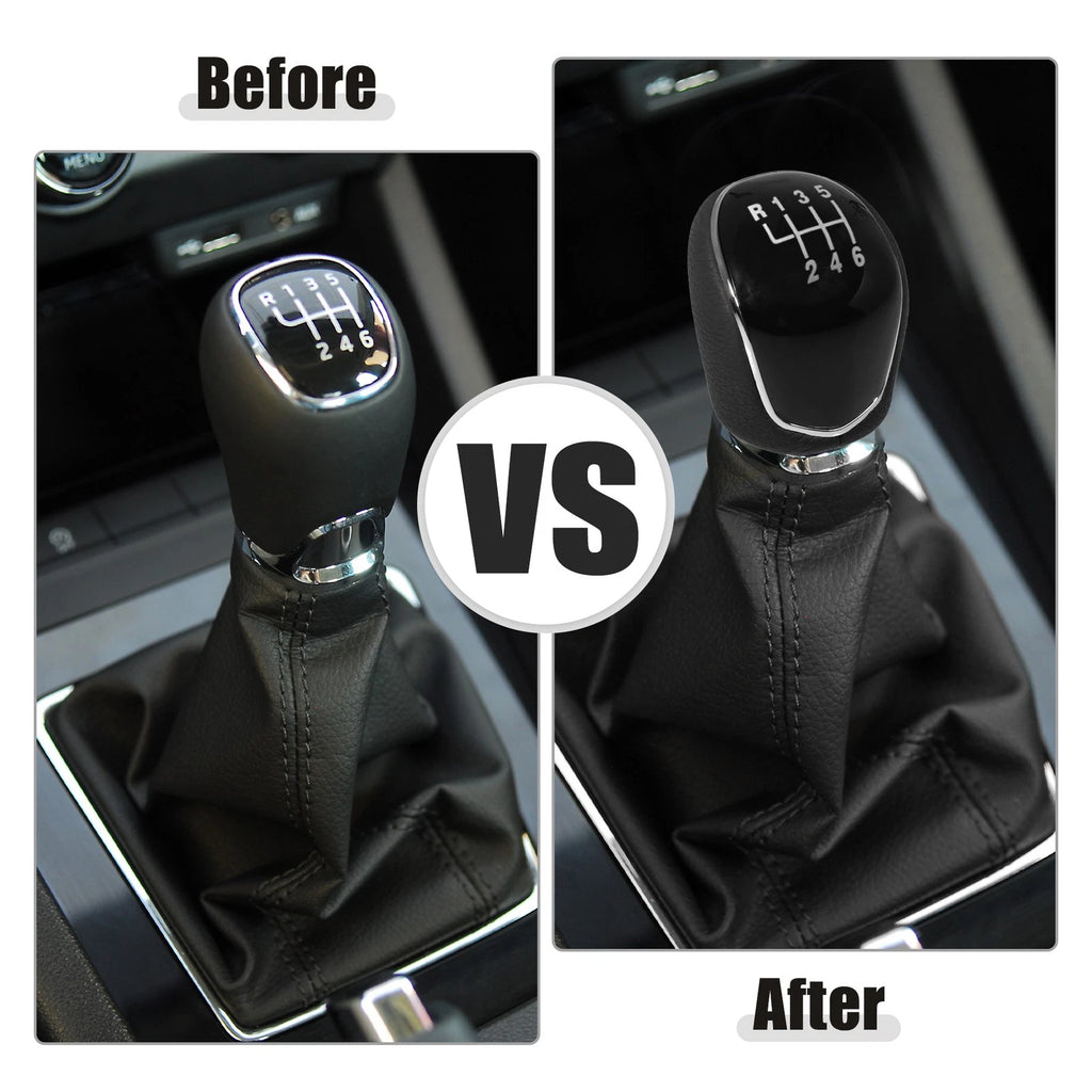 6 Speed Manual Gear Shift Knob Cap for Ford Fiesta Focus C-MAX Kuga (2009–2023)
