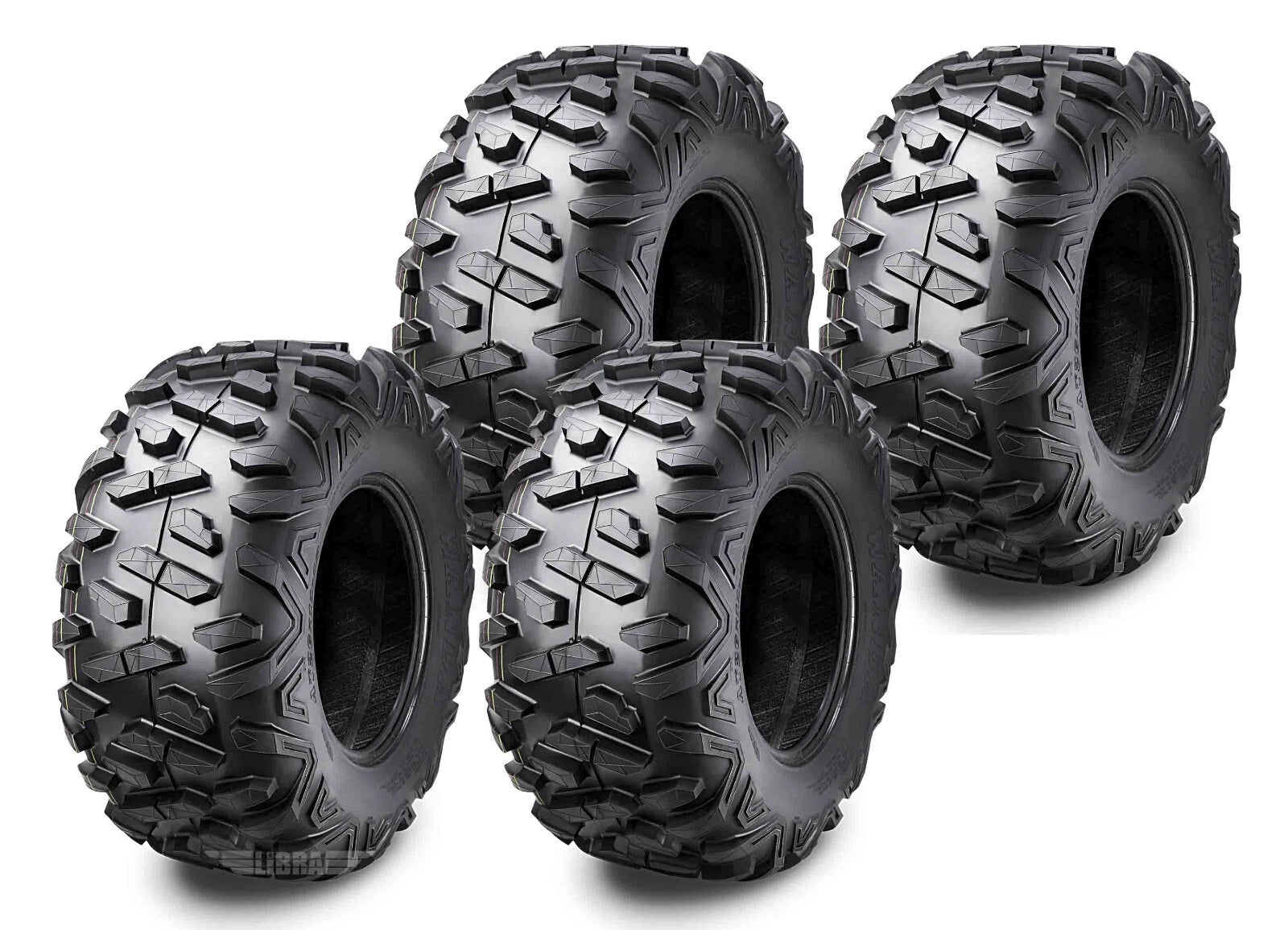 Set of 4 WANDA ATV UTV Tires 27x10-12 6PR P3501
