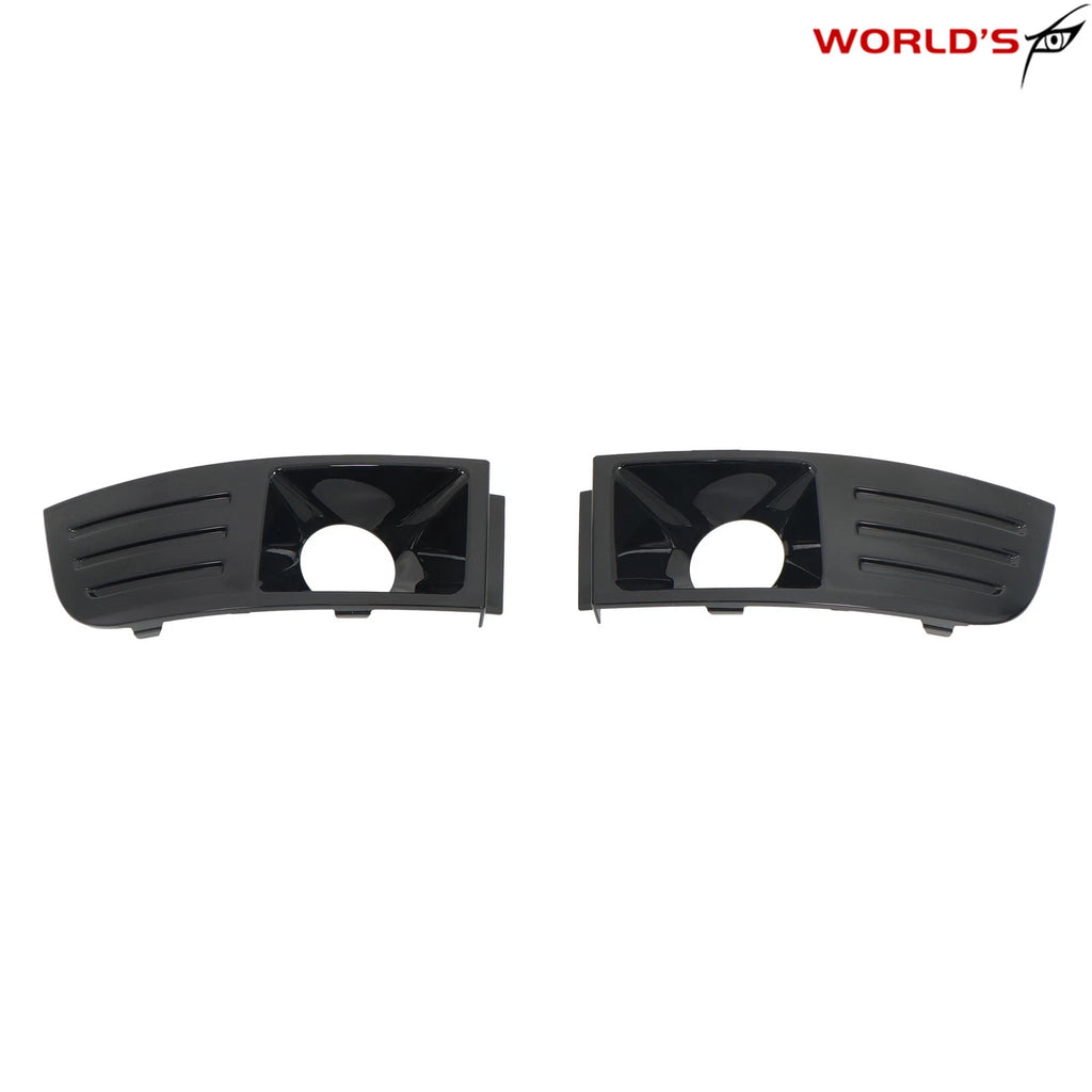 Fog Light Trim Cover Set for Ford Flex (2009–2012) Black Factory