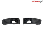Fog Light Trim Cover Set for Ford Flex (2009–2012) Black Factory