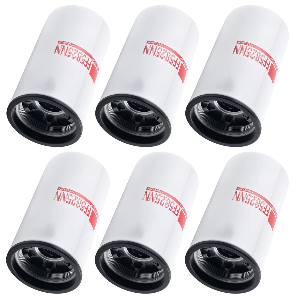 Fuel Filter for Freightliner Kenworth QSX11.9 X15 (2010–2023) Pack of 6
