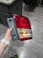 Tail Light Driver Side Outer for Honda Odyssey (2011–2013) with Bulb