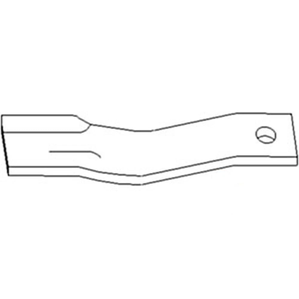 CW Suction Rotary Cutter Blade for John Deere (Replaces W45326)