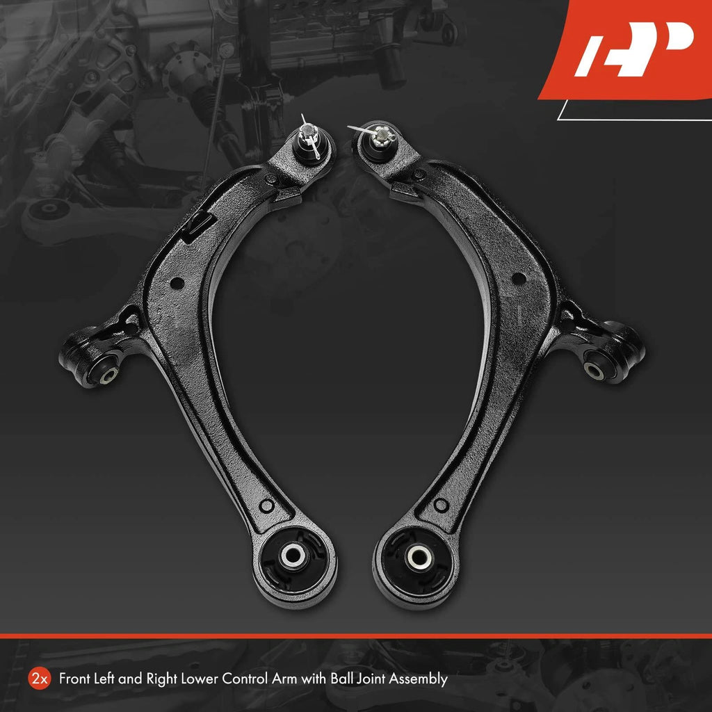 2X Front Control Arm with Ball Joint for Honda Odyssey (2011-2017)