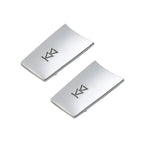 Button Covers Sequins ABS Silver for W204 W212