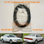 Genuine Trunk Weatherstrip Rubber Seal for Toyota Corolla AE100 AE101 AE102 (1992-1997)