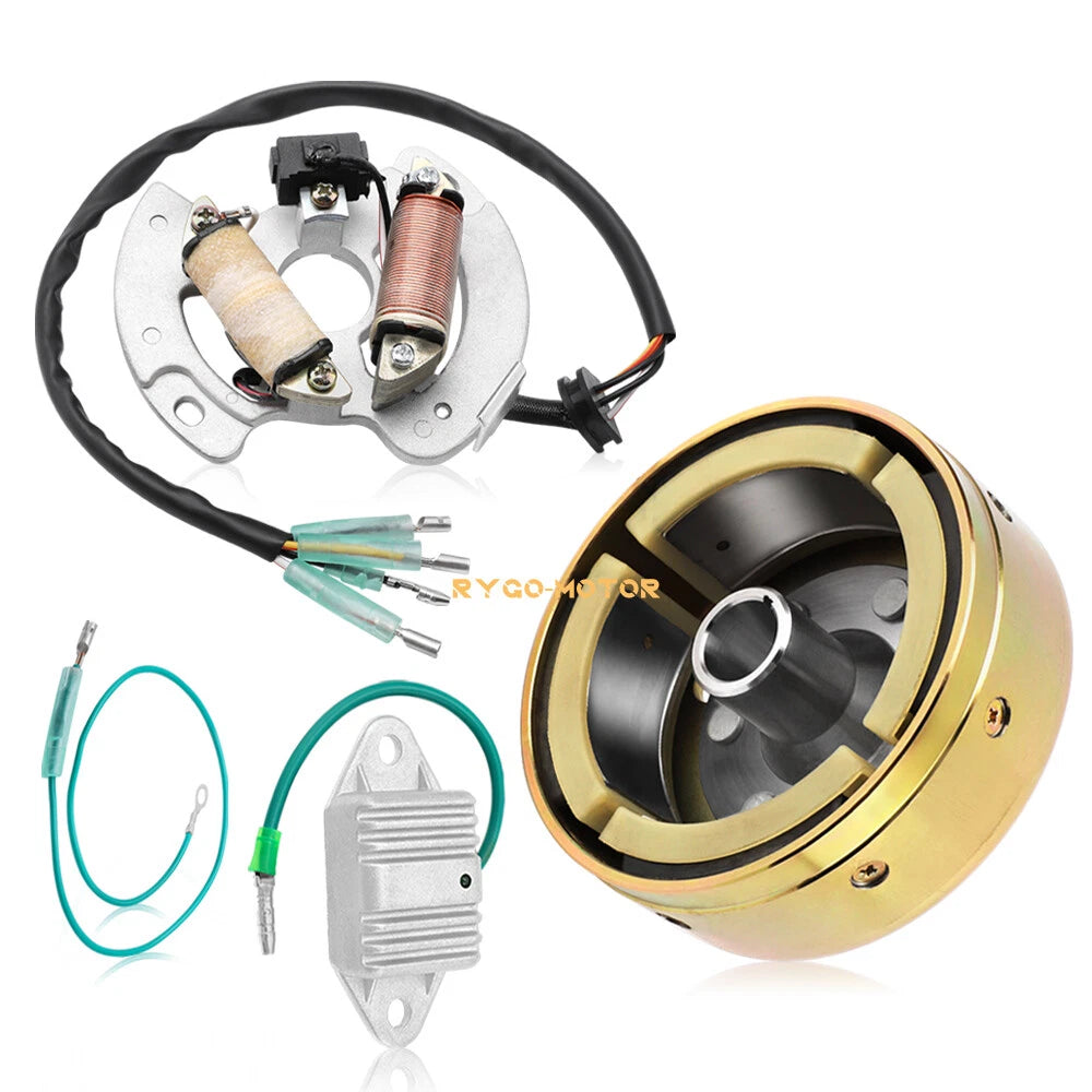 Flywheel Generator w/ Stator Magneto for Yamaha (2XJ-85550-M1-00, 3JM-85560-00-00)