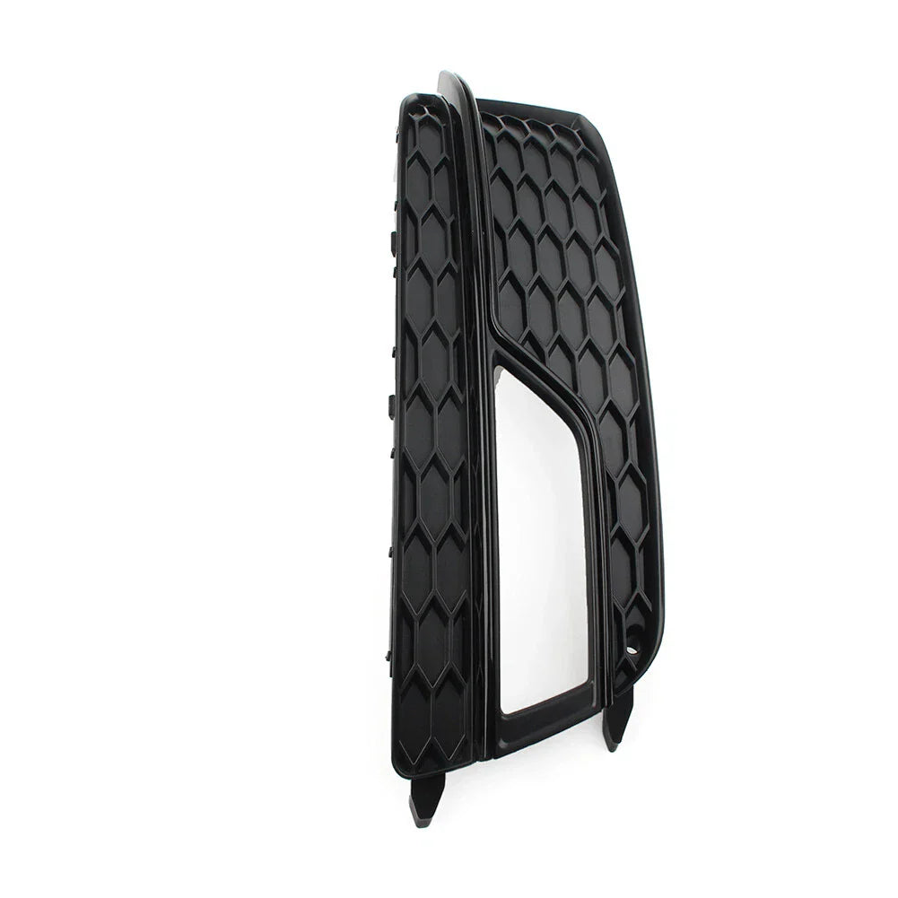 Black Honeycomb Fog Light Grille Cover for Audi A5 S5 (2013-2017)