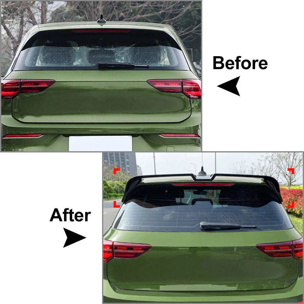 Rear Roof Spoiler Wing for VW Golf 8 R GTD GTE R Line (2020-2023)
