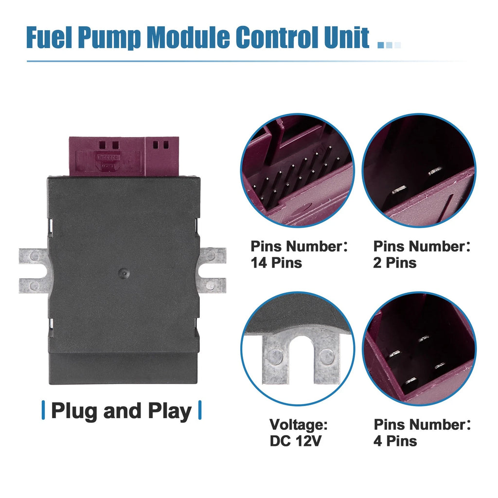 Fuel Pump Control Module for BMW M3 X6 Z4 328i 335i 528i (2007–2013) 16147229173