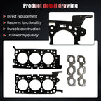 Cylinder Head Gasket Set for Ford Escape Mercury Mariner (2005–2006)