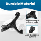 Front Lower Control Arms Sway Bars Tie Rods for Honda Civic (2012-2015)