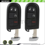 2 Keyless Entry Remote Fobs for Ram 1500 2500 3500 (2014–2019)
