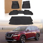 TPE Floor Mats & Trunk Cargo Liner for Nissan Rogue (2021–2025)