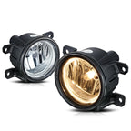 Set of 2 Clear Lens Front Driving Fog Lights for Honda Accord/Civic/Fit (2013–2021)