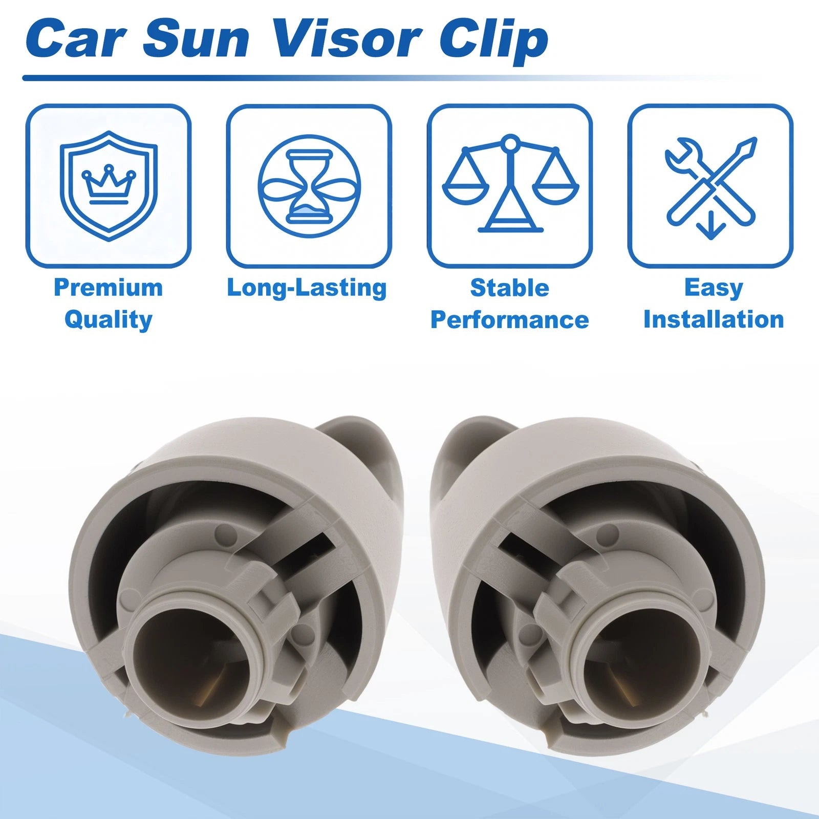 Sun Visor Clip for Nissan X-Trail Rogue (2014–2020) 964093JA0A