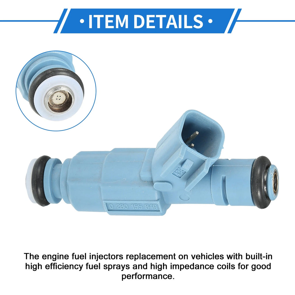 Fuel Injector No.XF1E-9F593-A5A for Dodge Ram 1500 (2002–2007)