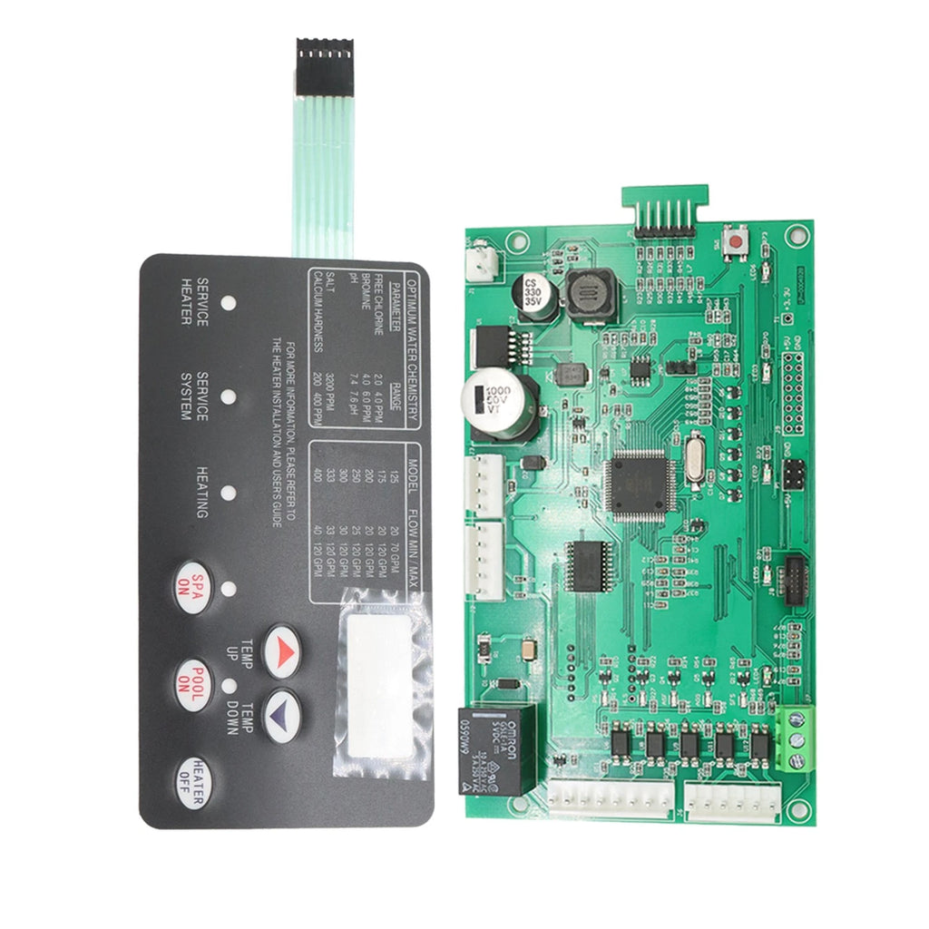 Control Board Kit w/ 472610Z Switch Pad for Pentair MasterTemp (NA/LP)