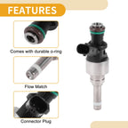 1 Pc No.06E906036AL Fuel Injector for Audi A6 Quattro 3.0 V6 (2009–2011)