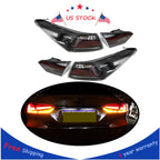 Black LED Tail Lights Assembly for Toyota Camry (2018–2020)