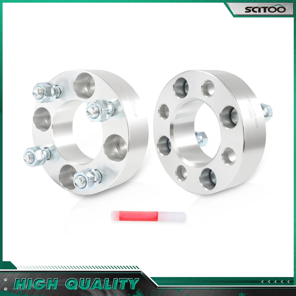 2X 1.5" Wheel Spacers for Yamaha Golf Carts (4x4" or 4x101.6mm) M12X1.25