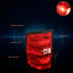 Red Lens Tail Brake Light with Reverse Lamp for Silverado/Sierra (2014–2019)