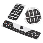 Radio + AC Button Repair Sticker for Ford S-Max (2011–2011)