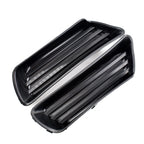 Set of 2 Black Plastic Fog Light Covers for Toyota Camry (2007–2009) 52127-06050