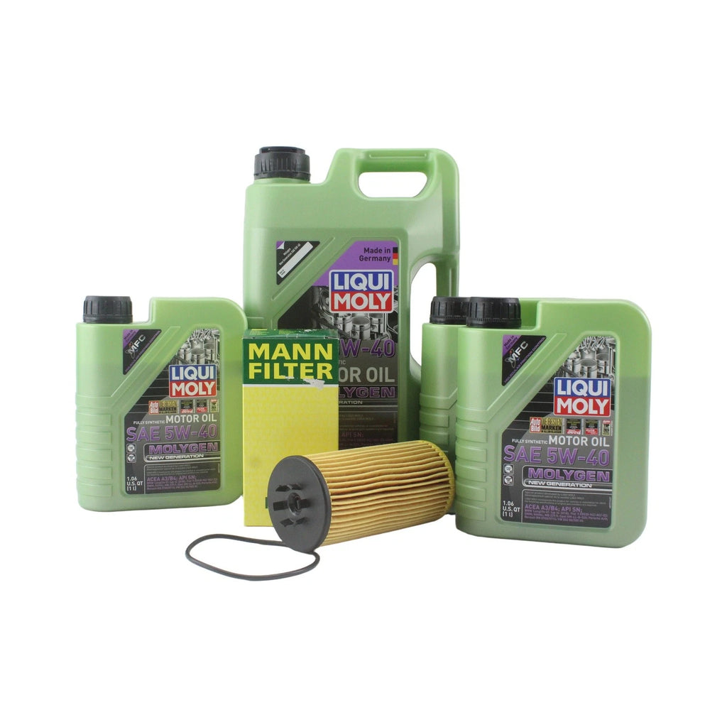 Oil Change Kit 5W-40 for Audi A8 Quattro 4.2L (2000–2002) - 8L Liqui Moly Molygen