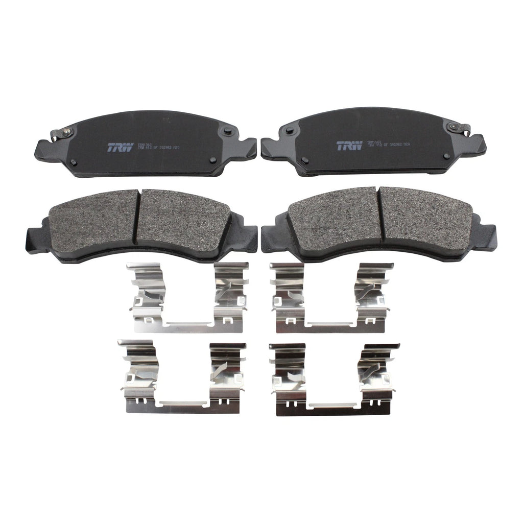Disc Brake Pad Kit for GMC Sierra L83 (2014–2018) - TRW Pro Semi-Metallic