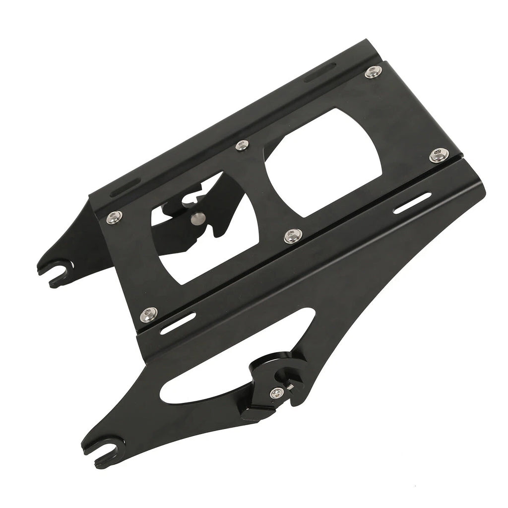 2X Black Detachable Two Up Mounting Rack for Harley Touring Road Glide (2014–2026)
