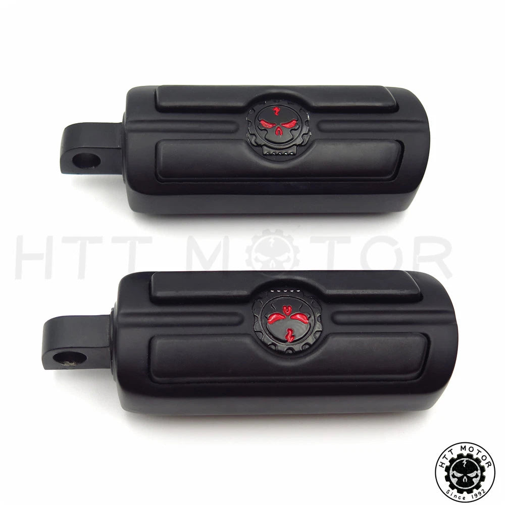Skeleton Skull Foot Pegs for Harley-Davidson (Male Style)