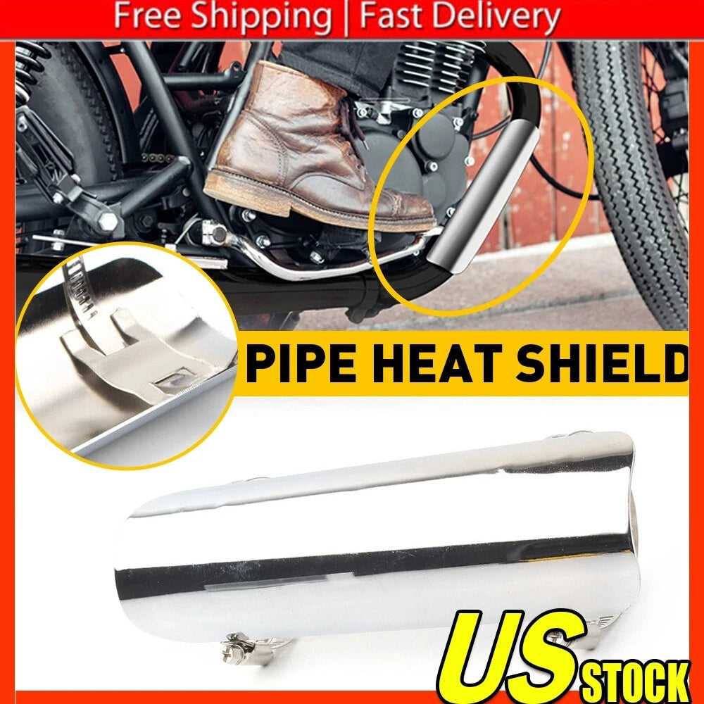 Exhaust Muffler Pipe Heat Shield for AUXITO Motorcycle