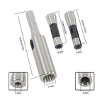 Set of 4 R8 Shank Sleeves for Industrial Machines (1MT–4MT)