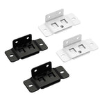 2X L Shaped Shelf Support Fastening Parts 2in1 Connector for Furniture