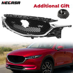 Chrome Trim Mesh Front Upper Grille for Mazda CX-5 (2017–2021)