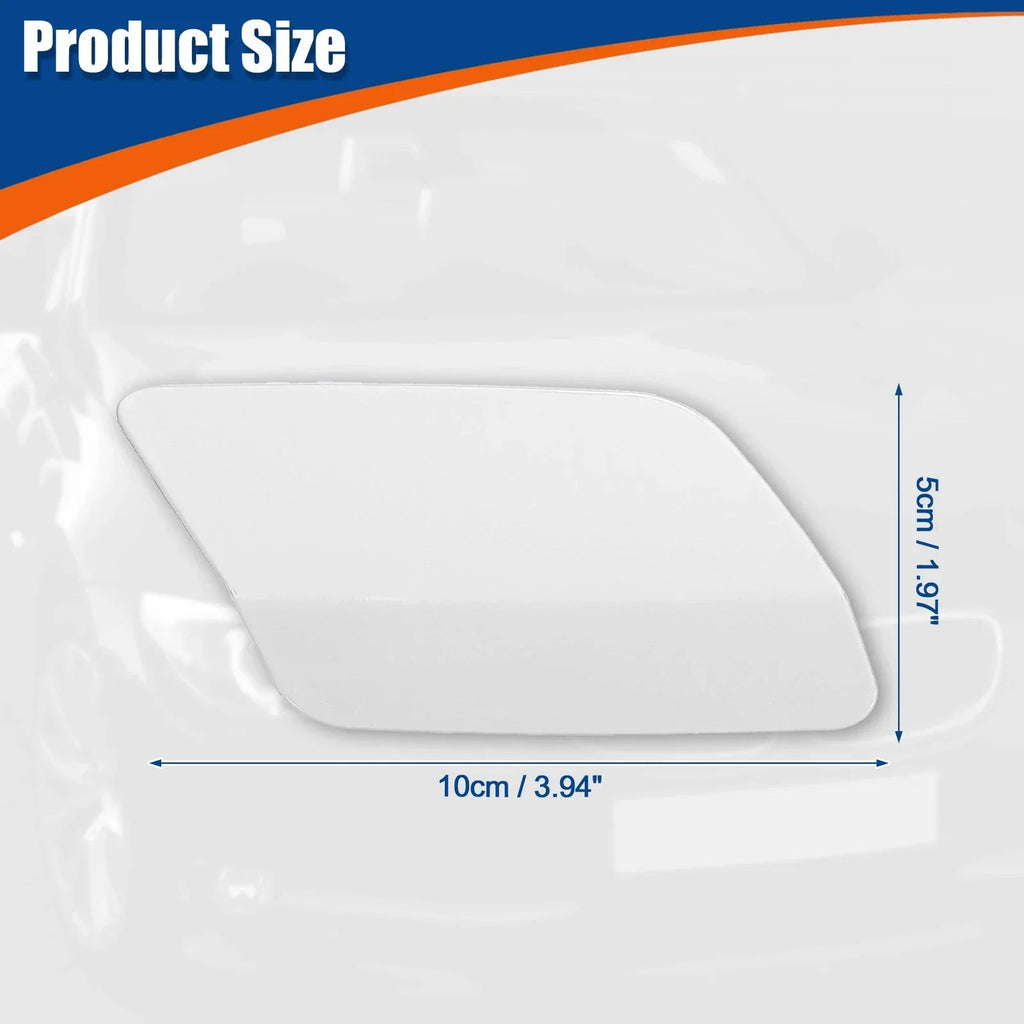 Right Side Front Bumper Washer Nozzle Cover for BMW E92 E93 (2011-2013) White