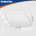Right Side Front Bumper Washer Nozzle Cover for BMW E92 E93 (2011-2013) White