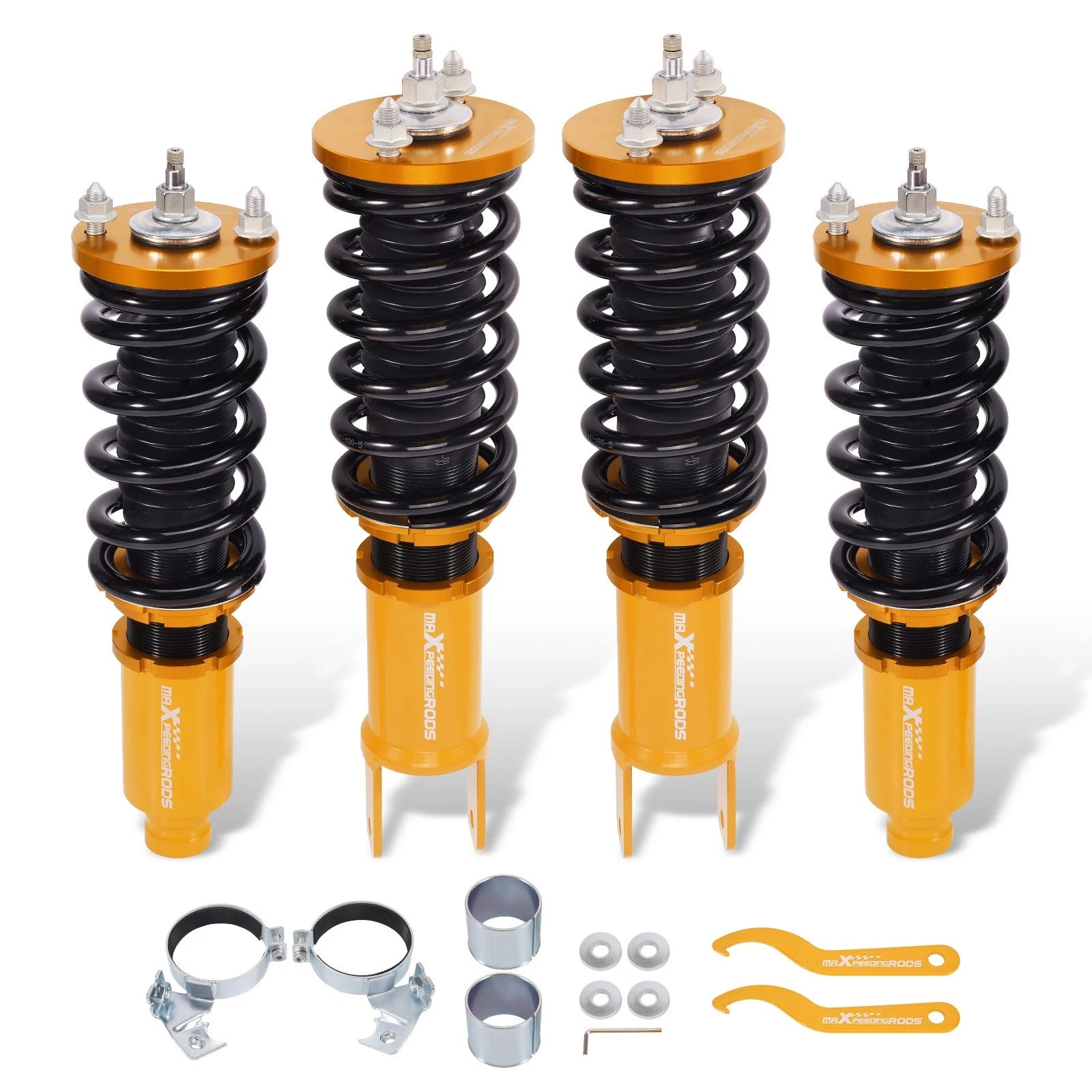 Coilovers 24 Click Damper Adjustable Struts for Honda Civic (1992–2000)