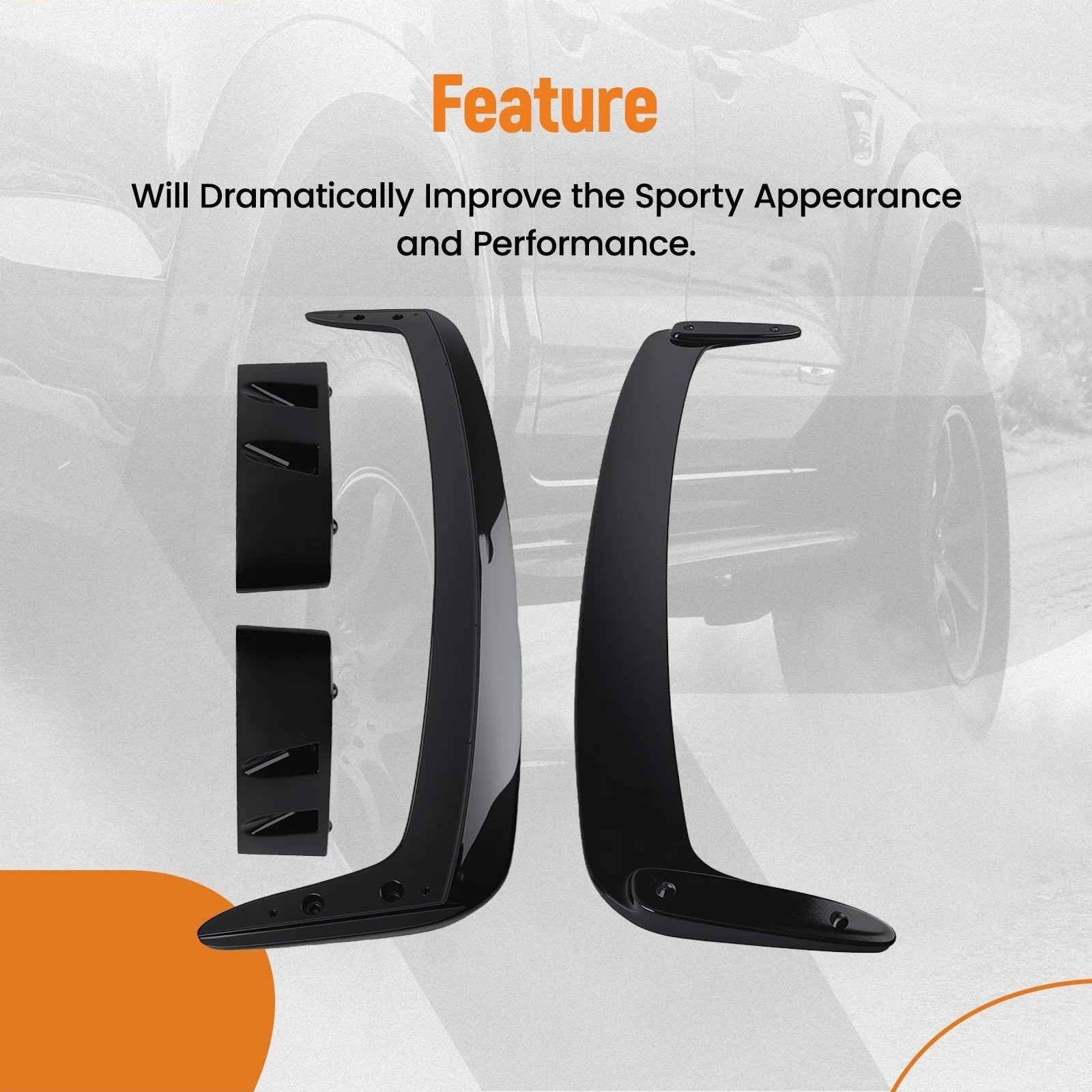 Rear Trunk Spoiler Wing Lip for BMW 3 Series E36 M3 (1992-1999) Black ABS