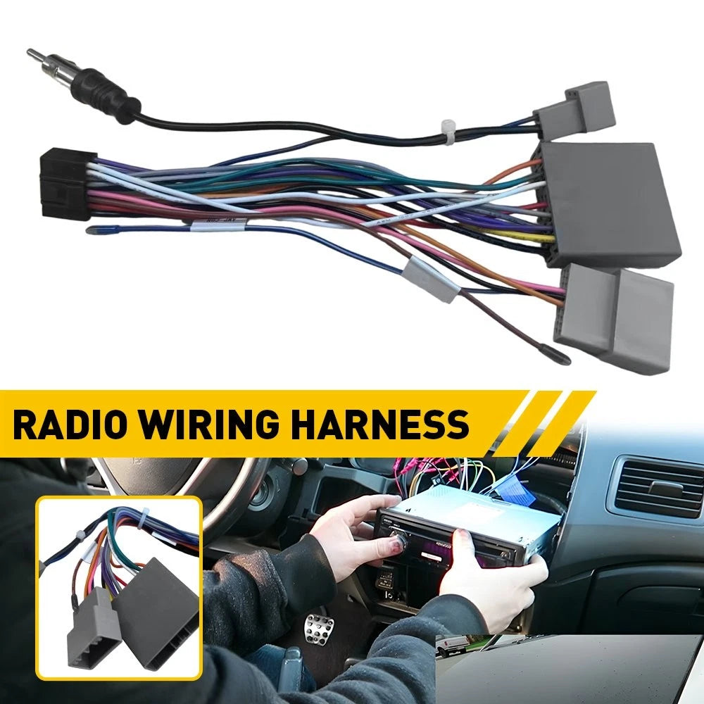 Radio Stereo Power Harness Adapter for Honda Civic (2006–2009)